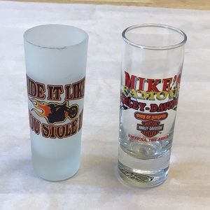 Harley Davidson Shot glasses set/2 will separate
